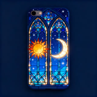 Celestial Stained Glass Art
