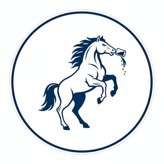 Modern Sports Team Horse Logo