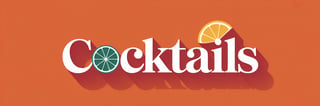 Minimalistic Cocktails Logo