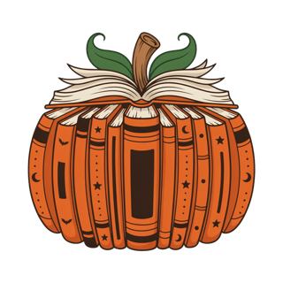 Pumpkin Book Silhouette