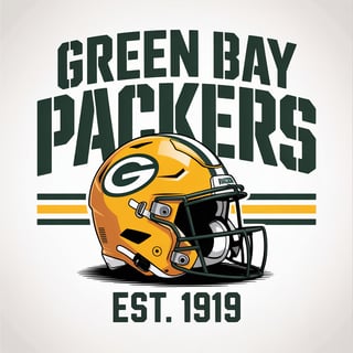 Green Bay Packers Vector T-Shirt Design