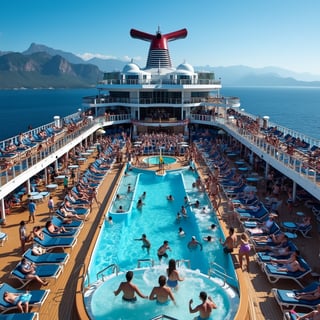 Enjoying a Mega Cruise Ship Experience