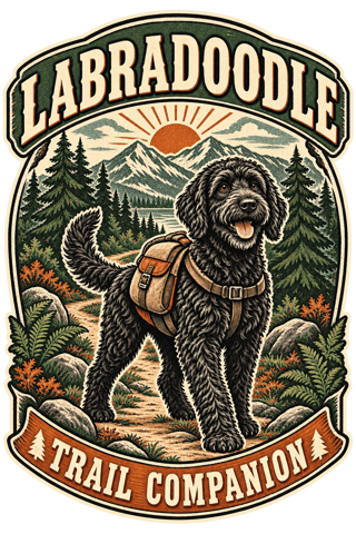 Vintage Labradoodle Outdoor T-Shirt Graphic