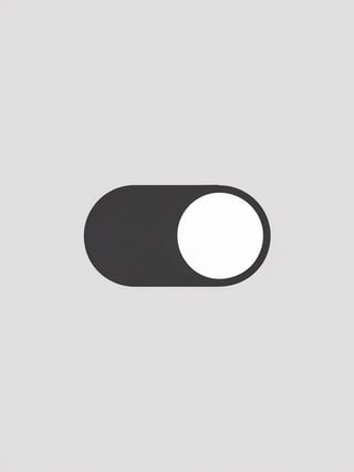 Minimalist Toggle Switch ON