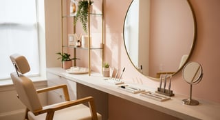 Modern Brow Bar Interior Design