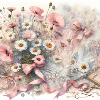 Dreamy Wildflower Watercolor Design