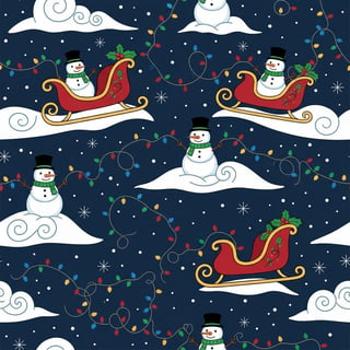 Festive Christmas Pattern Design