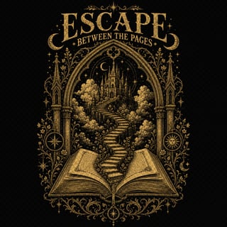 Escape Between the Pages Illustration