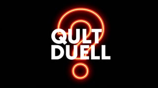 Bold Typography Design: QULT DUELL
