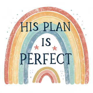 Whimsical Vintage Rainbow Art