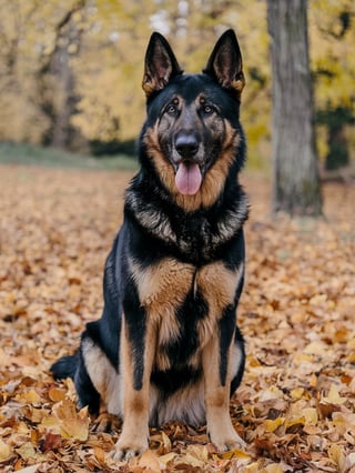 German Shepherd Portrait