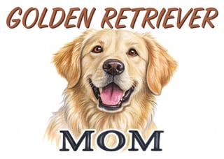 Joyful Golden Retriever Portrait
