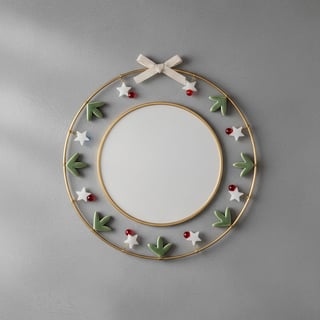 Minimalist Christmas Reef Ornament Border
