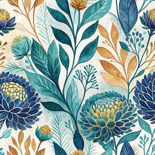 Vibrant Abstract Watercolor Pattern