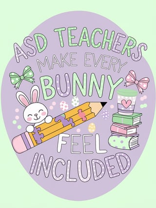 Inclusive Easter Design for ASD Teachers