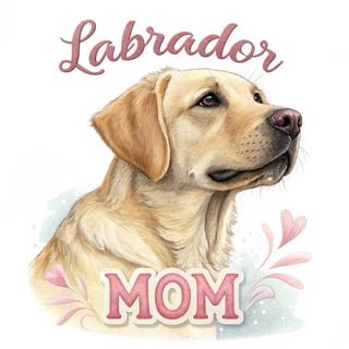 Sweet Labrador Retriever Portrait