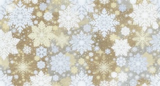Luxurious Winter Snowflake Pattern