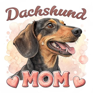 Happy Dachshund Portrait