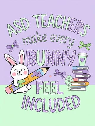Inclusive Easter Design for ASD Teachers