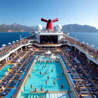 Enjoying a Mega Cruise Ship Experience