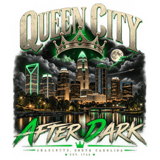 Queen City After Dark Hoodie Graphic