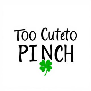 Retro Cute Shamrock Design