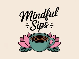 Mindful Sips Wellness Graphic