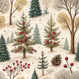 Rustic Woodland Christmas Decor