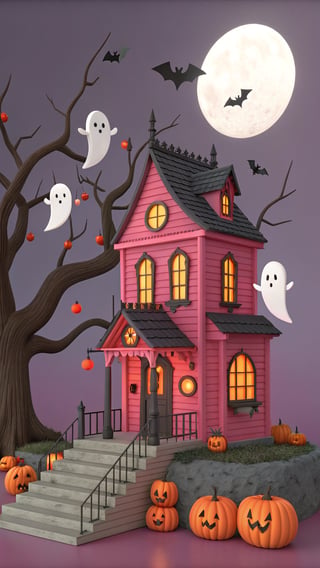 Whimsical Haunted Gothic House