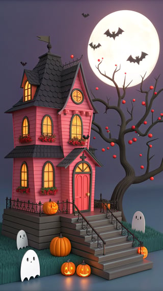 Whimsical Haunted Gothic House