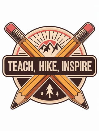 Vintage Adventure Badge Design