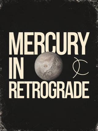 Mercury in Retrograde Art