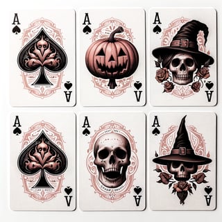 Halloween Aces Playing Cards