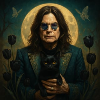 Ozzy Osbourne Gothic Portrait