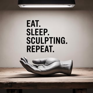 Eat Sleep Sculpt Repeat Routine