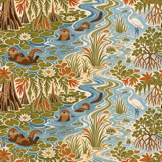 West Florida Otter Tumbler Pattern