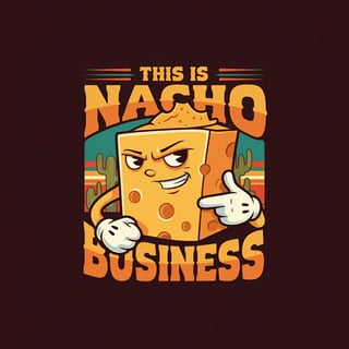 Smug Cheese Block Cartoon Image