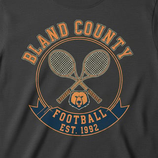 Vintage Bland County Football T-Shirt