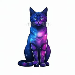 Galactic Cat Art