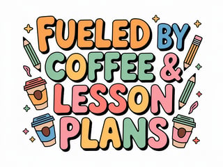 Fueled by Coffee & Lesson Plans Design