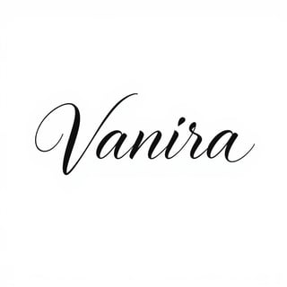 Minimalistic Elegant Logo for Vanira