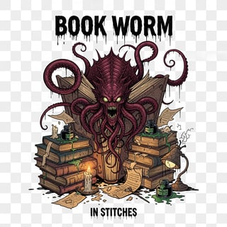 Horror Comic Tentacled Monster T-Shirt