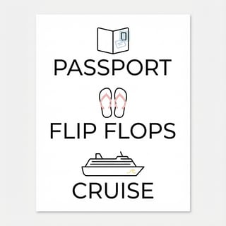 Minimalist Travel Icons Design