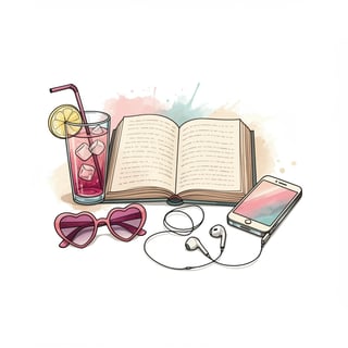 Whimsical Watercolor Book Design