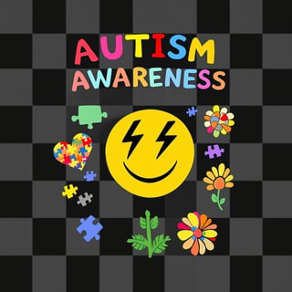 Colorful Autism Awareness Design