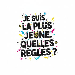 Playful Rebellious Typography Design