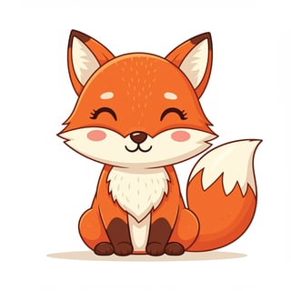 Cheerful Animated Fox