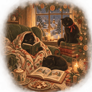 Cozy Cats Christmas Storytime