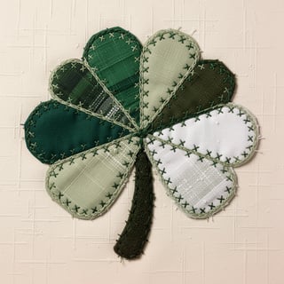 Patchwork Shamrock Design
