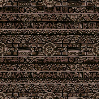 African Bogolan Pattern Vector
